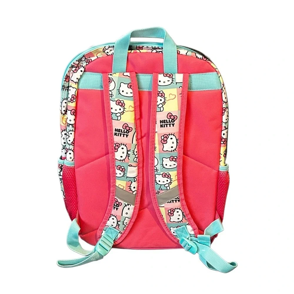 Sanrio Hello Kitty Rainbow Striped Backpack